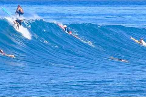 Clean Sunset Beach Surfing 12/3/25 North Shore O''ahu Hawaii