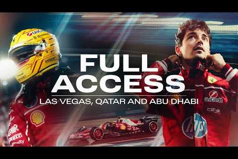 Full Access to the final leg of the season: Las Vegas, Qatar & Abu Dhabi