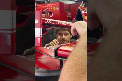 One last look at Barcelona 🇪🇸 #ScuderiaFerrari #F1 #CharlesLeclerc