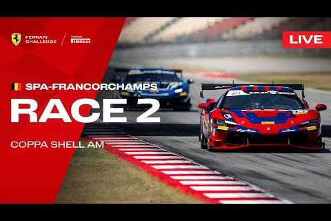 LIVE Ferrari Challenge Europe - Spa-Francorchamps, Race 2 - Coppa Shell AM
