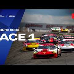 LIVE Ferrari Challenge North America - Laguna Seca, Race 1