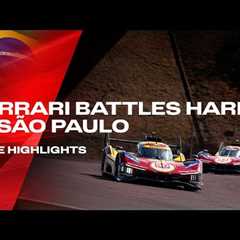 Ferrari 499P Takes on São Paulo | WEC Race Highlights