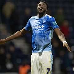 Derby’s Agyemang shrugs off miss to beat Preston