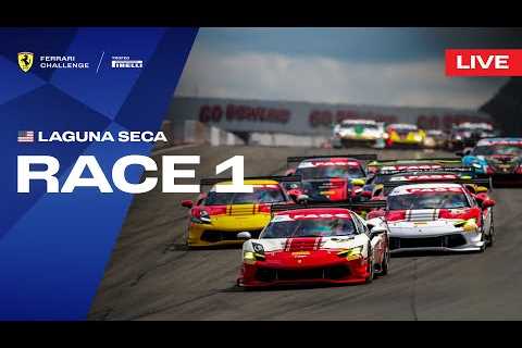 LIVE Ferrari Challenge North America - Laguna Seca, Race 1