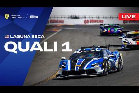 LIVE Ferrari Challenge North America - Laguna Seca, Qualifying 1