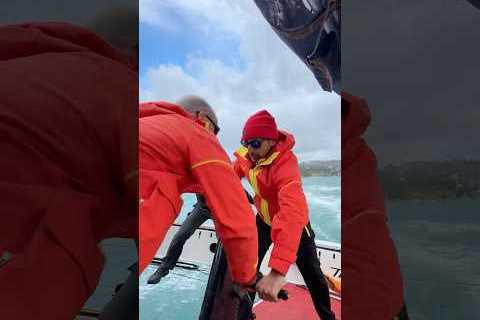 When two worlds collide 🤝 Giovanni Soldini takes Raffaele de Simone out to sea. #FerrariHypersail