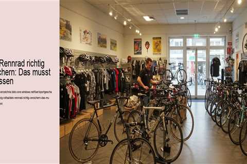 Dein Rennrad richtig versichern: Das musst du wissen