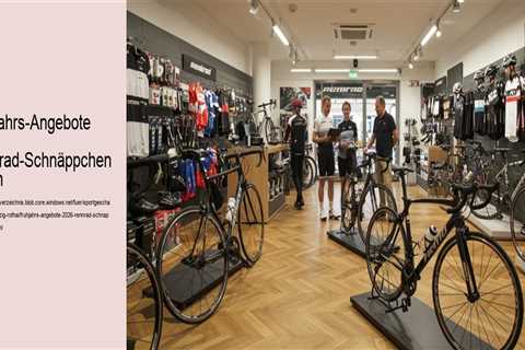 Frühjahrs-Angebote 2026: Rennrad-Schnäppchen finden