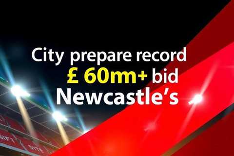 City prepare record £60m+ bid for Newcastle’s Livramento