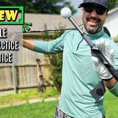 Golf Swing Training Aid: Retractable Grip Trainer