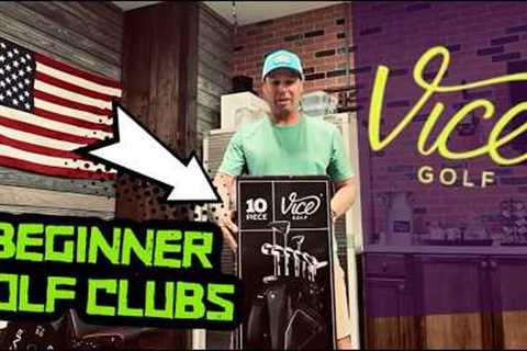 I Bought the BEST Beginner Golf Clubs… Vice Golf Blew My Mind! 😱 (Unboxing)